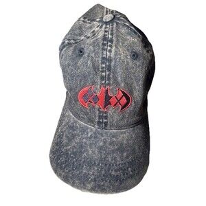 Batman Harley Quinn Collab DC Comics Movie Promo Hat Six Flags Exclusive